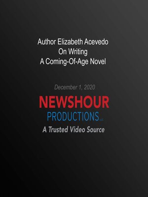 cover image of Author Elizabeth Acevedo On Writing a Coming-Of-Age Novel